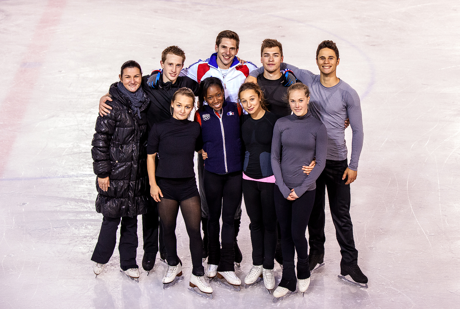 201409 Equipe de France de patinage artistique Collectif Image